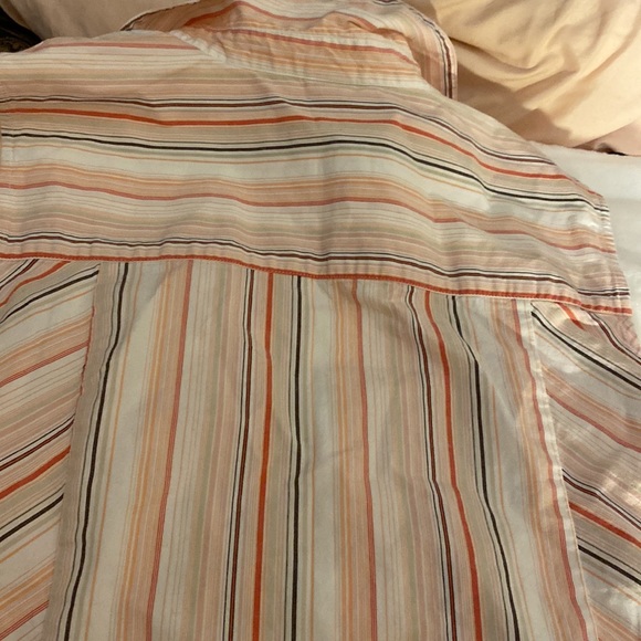 Fashion Bug stretch sleeveless blouse. Size 22/24 I. Shades of pinks - Picture 10 of 13